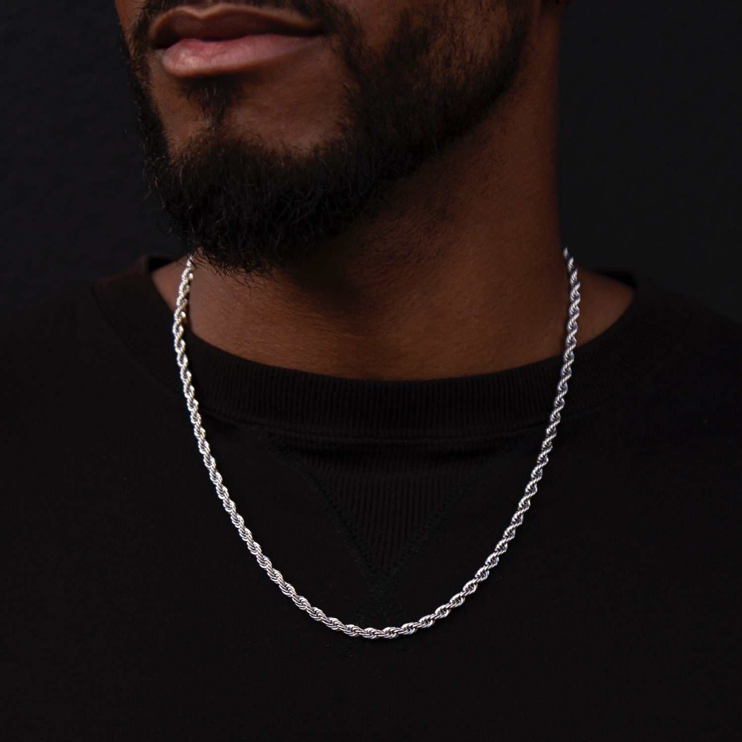 GLD 2024 white gold chain