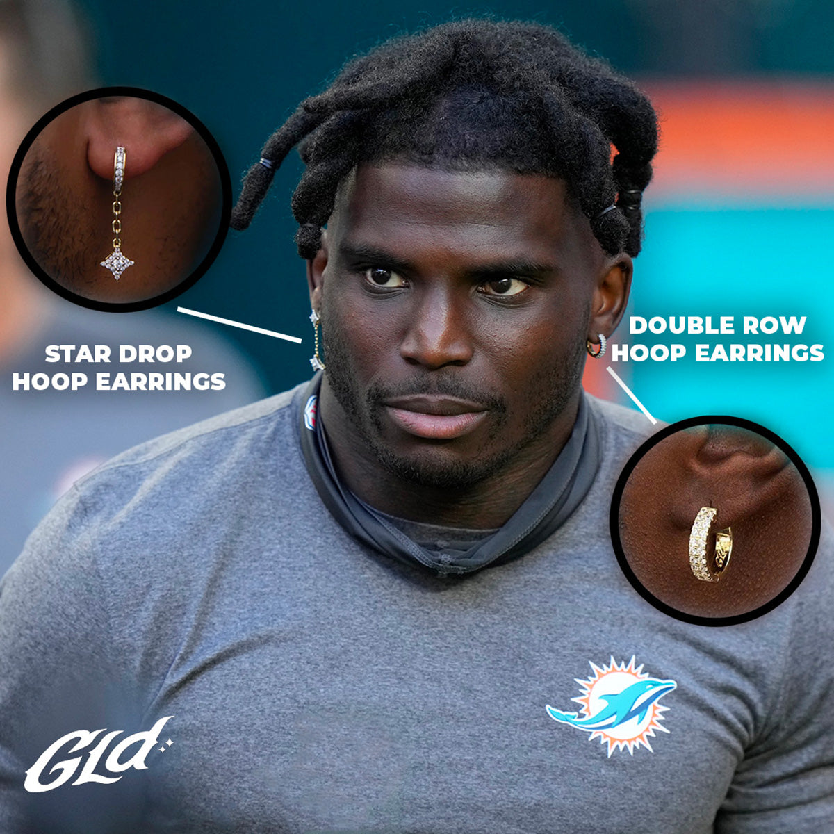 Tyreek Hill Earring Set – The GLD Shop