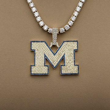 University of Michigan Wolverines Official NCAA Logo Pendant