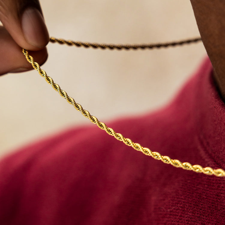 The 2024 GLD Shop Necklace 18k Gold Plated Chains Bundles