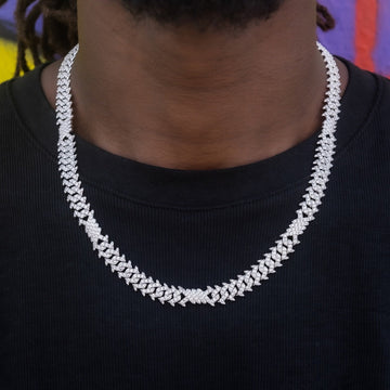 Iced Spiked Cuban Chain